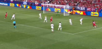 Ewa Pajor STRZELA GOLA na 2-0 z Danią!!! [VIDEO]