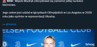 SZ0K! Mudryk planuje zmienić dyscyplinę sportu...