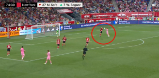 TAK STRZELA Leo Messi drugiego gola z New York Red Bulls! [VIDEO]