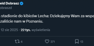 SŁOWA spikera Crveny Zvezda do kibiców Lecha Poznań!