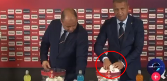 Tak w Rumunii ustawili losowanie w Pucharze... XD [VIDEO]