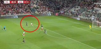 GENIALNY gol Oskara Pietuszewskiego w debiucie dla Polski U21! [VIDEO]