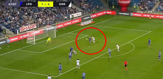 Gurgul strzela samobója 2 minuty po wejściu z ławki... 1-5 [VIDEO]