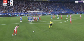 CUDOWNY gol Juliana Alvareza z rzutu wolnego z Espanyolem! [VIDEO]