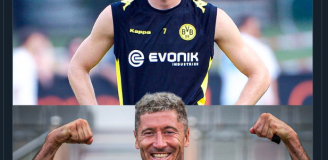 MEGA PROGRES formy fizycznej Lewandowskiego od czasu gry w BVB!