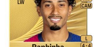 OVERALL Raphinhii w grze EA Sports FC 26!
