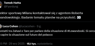 HIT! GIGANT Serie A skontaktował się z agentem Lewego w sprawie PRZYSZŁOŚCI!