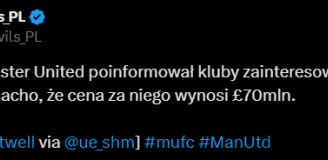 HIT! Tyle Manchester United chce za Garnacho! O.o