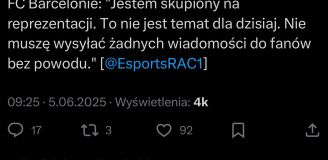 KOMENTARZ Tomasza Ćwiąkały do SŁÓW Ter Stegena nt. przyszłości xD
