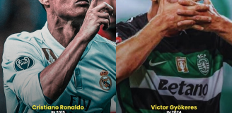 Cristiano Ronaldo 2015 vs. Viktor Gyokeres 2024 O.o [PORÓWNANIE]