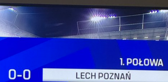 STATYSTYKI Lecha Poznań po 1. połowie meczu z Piastem xD