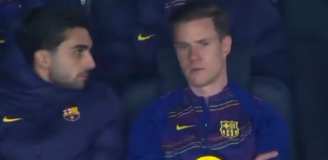 Ferran chciał ZAŻARTOWAĆ do Ter Stegena, a jego reakcja... xD [VIDEO]