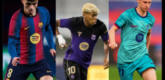 Tak wyglądają domowe, wyjazdowe i trzecie STROJE BARCY na nowy sezon!