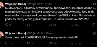ODPALONY Wojciech Hadaj po porażce Legii z Noah xD
