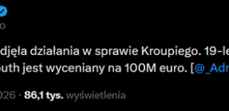 HIT! Barca rusza po 19-latka, którego WYCENIA SIĘ NA 100 MILIONÓW!