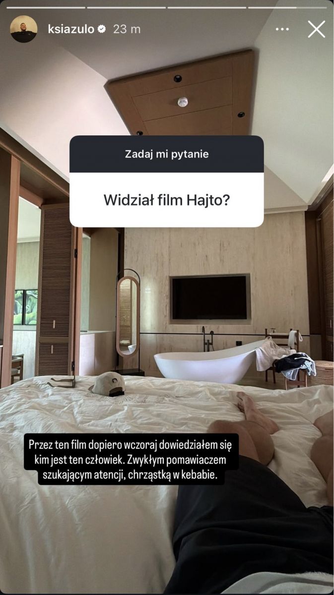 HIT! Tak Książulo ODPOWIADA na film Tomasza Hajto xD
