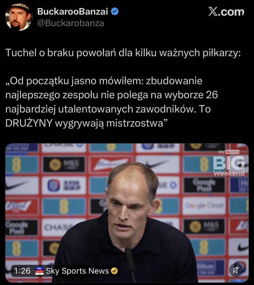 Tak Tuchel tłumaczy brak powołania dla gwiazd!