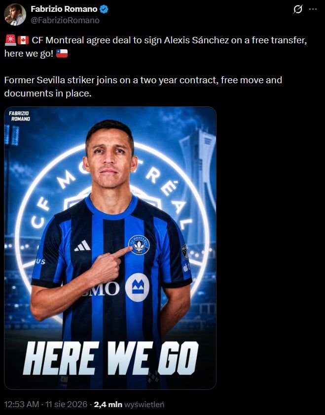 HERE WE GO Z ZASKOCZENIA! Alexis Sanchez OPUSZCZA EUROPĘ i ma nowy klub!