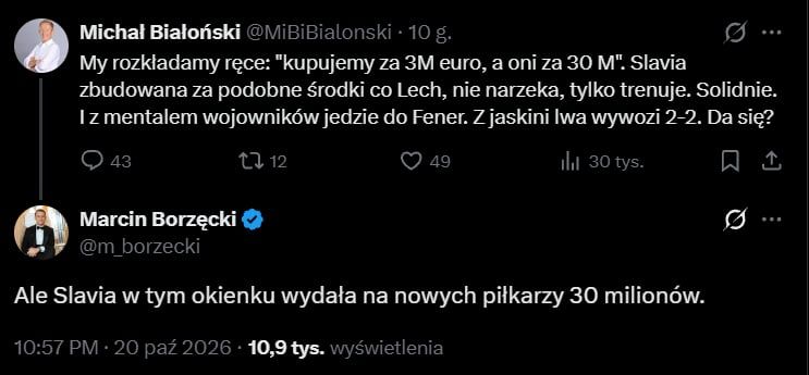 Marcin Borzęcki WYJAŚNIA REWELACJE innego dziennikarza nt. Slavii Praga i Lecha xD