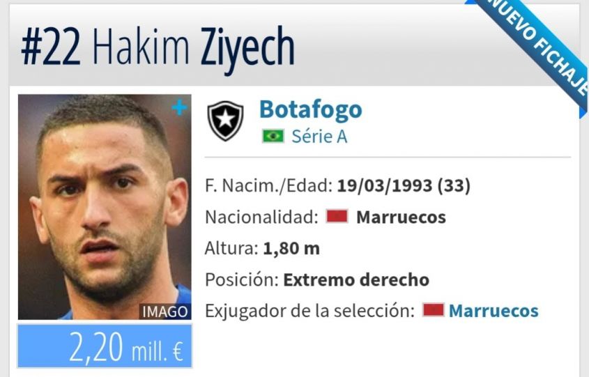 LEKKI SZOK! Oto aktualny klub Hakima Ziyecha!