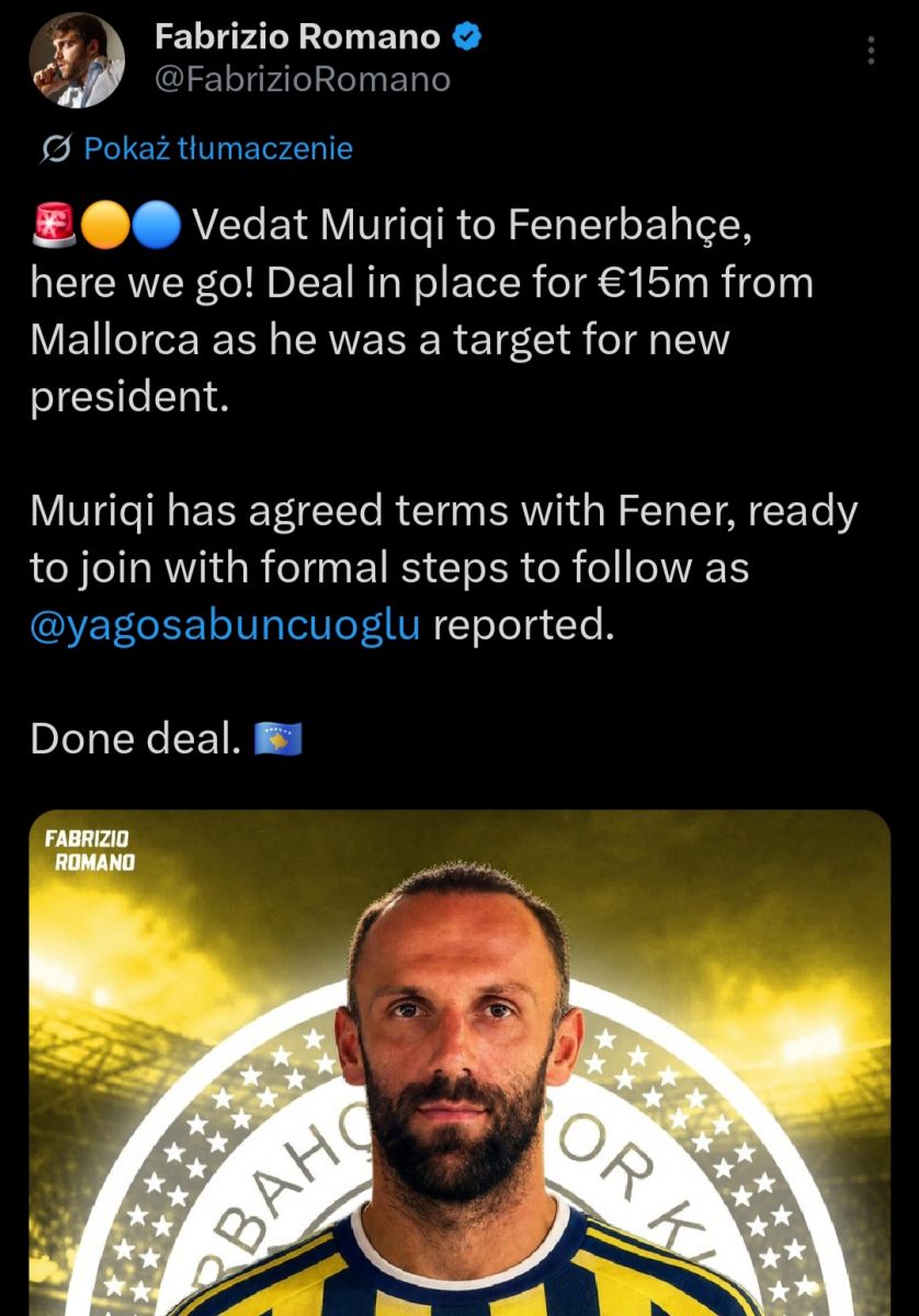 HERE WE GO! Jednak nie będzie to Lewy! FENERBAHCE MA NOWEGO NAPASTNIKA!