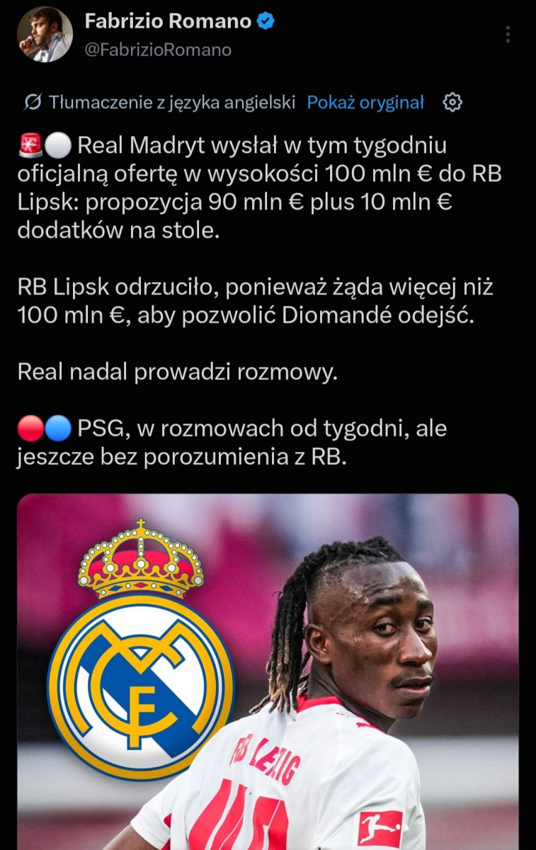 POTWIERDZONE! Real Madryt wysłał ofertę 100 MLN EURO za gwiazdę Bundesligi!