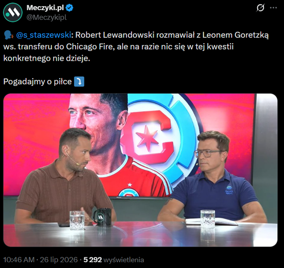 Robert Lewandowski namawia TĘ GWIAZDĘ na transfer do Chicago Fire!