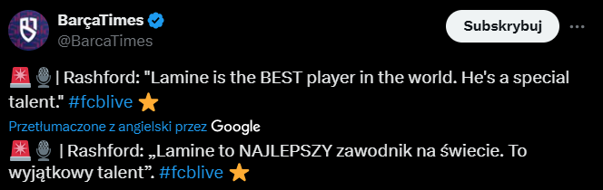 NAJLEPSZY piłkarz świata według Marcusa Rashforda!