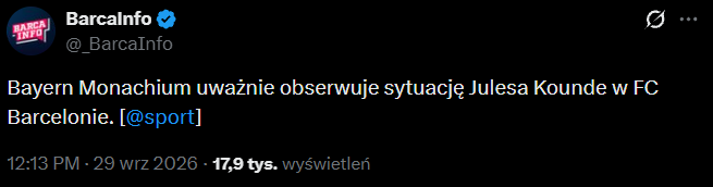 WOW! Kluczowy piłkarz Barcelony na celowniku Bayernu! BĘDZIE OFERTA!