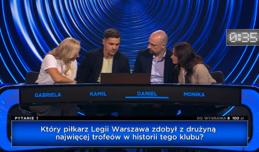 PIŁKARSKIE PYTANIE w Awanturze o Kasę! :D