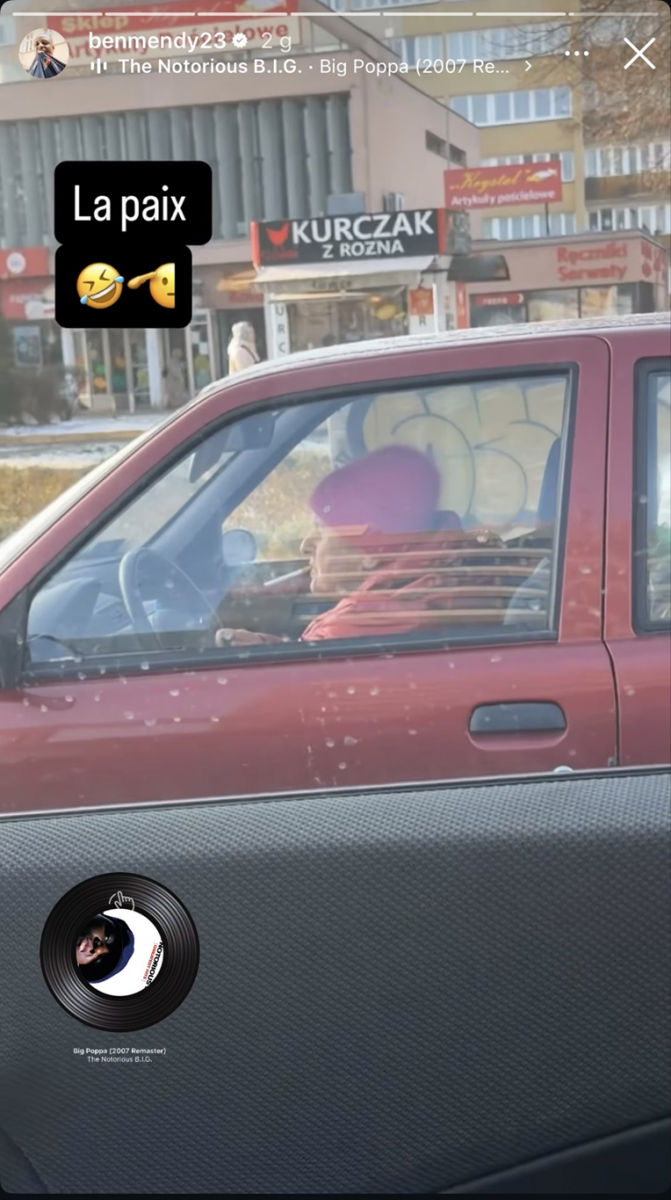 Benjamin Mendy i jego STORY podczas przejażdżki przez Szczecin xD