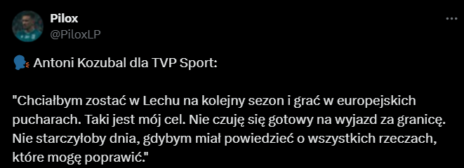 ODPOWIEDŹ Antoniego Kozubala na pytanie o WYJAZD za granicę!