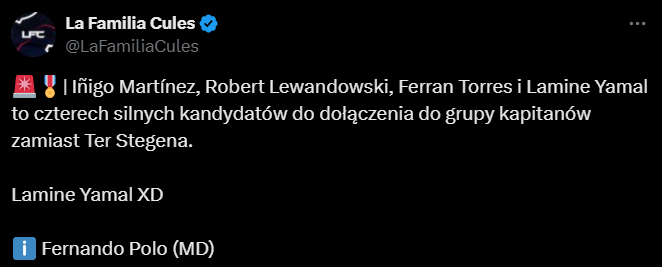 Oto KANDYDACI NA NOWEGO KAPITANA Barcy w zamian za Ter Stegena XD