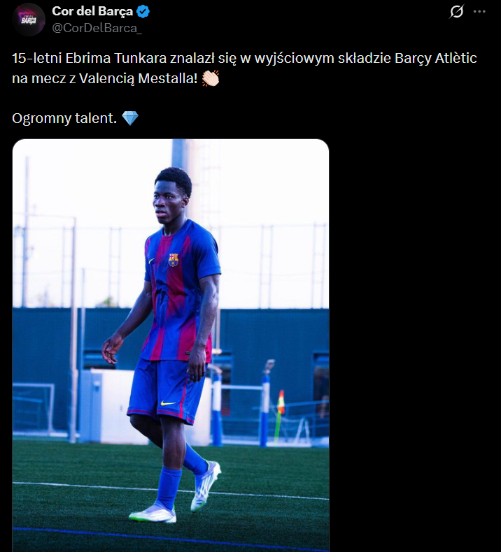 Tak wygląda 15-LETNI TALENT z La Masii!