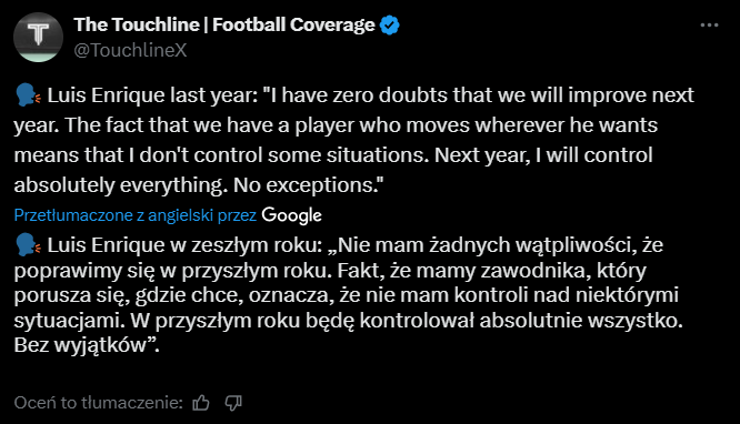 SŁOWA Luisa Enrique nt. Mbappe z czasów, kiedy on był jeszcze w PSG xD