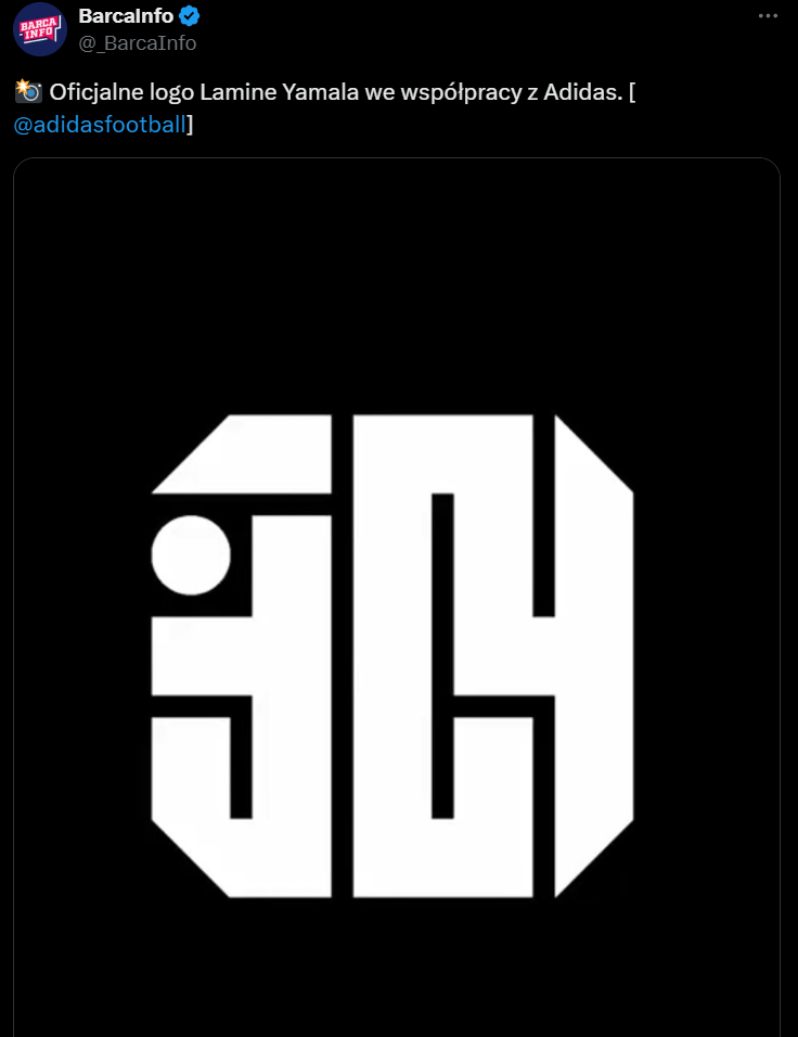 OFICJALNE LOGO Lamine Yamala we współpracy z Adidas!