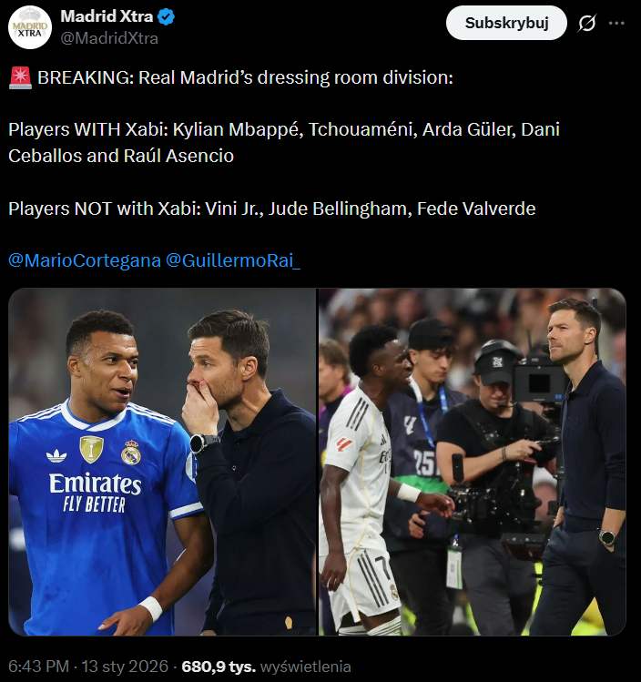 Wiadomo, którzy gracze Realu byli PRZECIWNI Xabiemu Alonso!