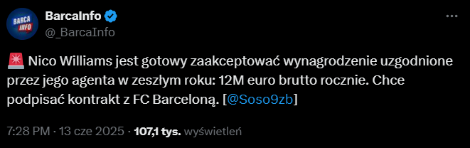 Ta GWIAZDA znowu chce TRANSFERU do Barcelony!