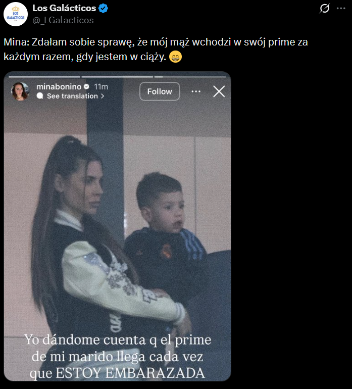 WPIS żony Valverde po kolejnym golu męża xD