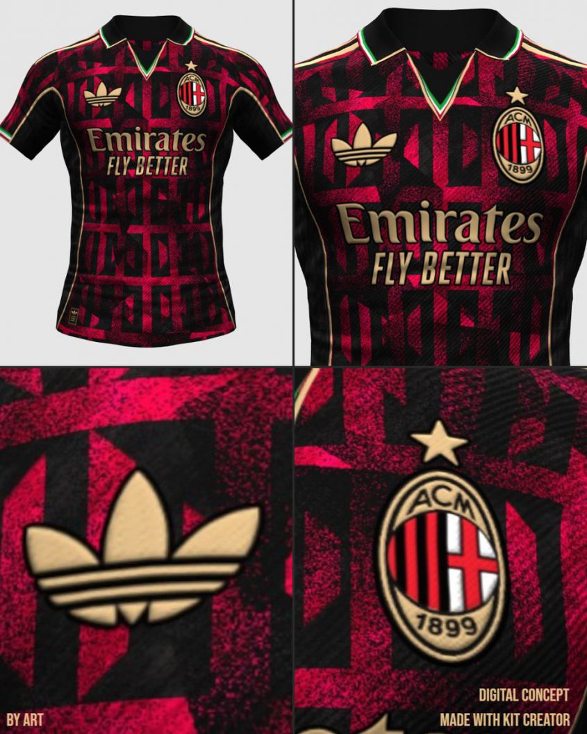 MOCNY PROJEKT nowych koszulek Milanu! WOW!