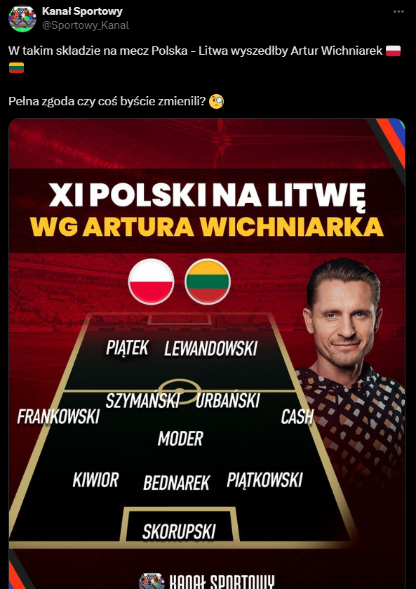 SKŁAD na Litwę według Artura Wichniarka!