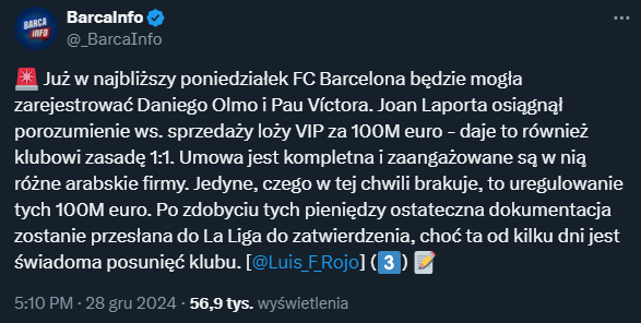 Dobre wieści dla kibiców Barcelony! JEST POROZUMIENIE!