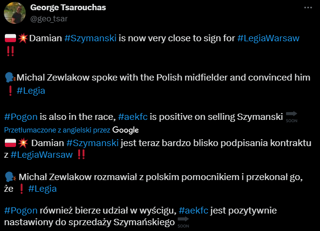 Jednak nie Pogoń! Damian Szymański WRACA do Ekstraklasy i zagra w...