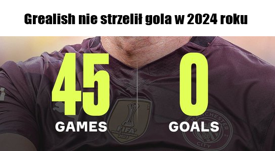 FATALNE statystyki Jacka Grealisha w 2024 roku!