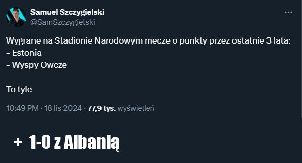 WSZYSTKIE wygrane mecze o punkty Polski na PGE Narodowym przez 3 lata...