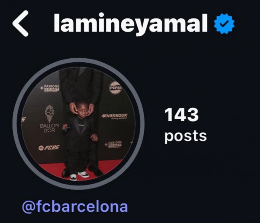 NOWE PROFILOWE na koncie Lamine'a Yamala :D