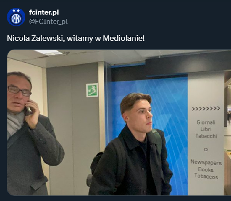 TO SIĘ DZIEJE! Nicola Zalewski widziany na lotnisku!