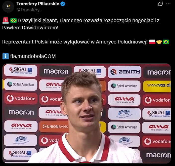 To byłby HIT roku! GIGANT interesuje się Pawłem Dawidowiczem!