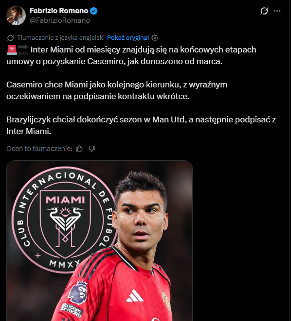 Była gwiazda Realu Madryt podpisze umowę z... Interem Miami!
