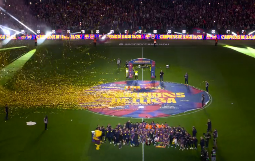 BARCELONA MISTRZEM HISZPANII!